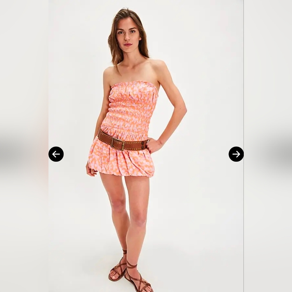NEW!!! Free People Annalise Mini Dress, Sz L, NWT, $108 Retail